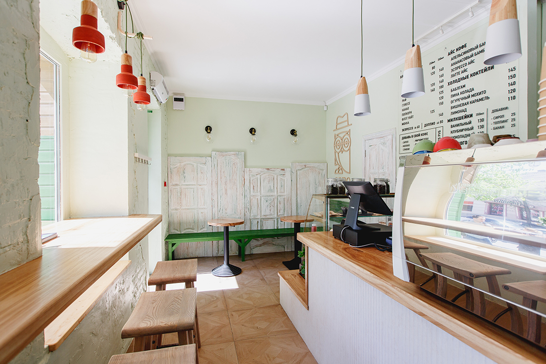 Sova city cafe interior